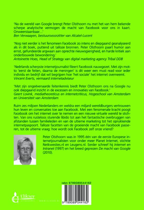 De macht van Facebook achterkant