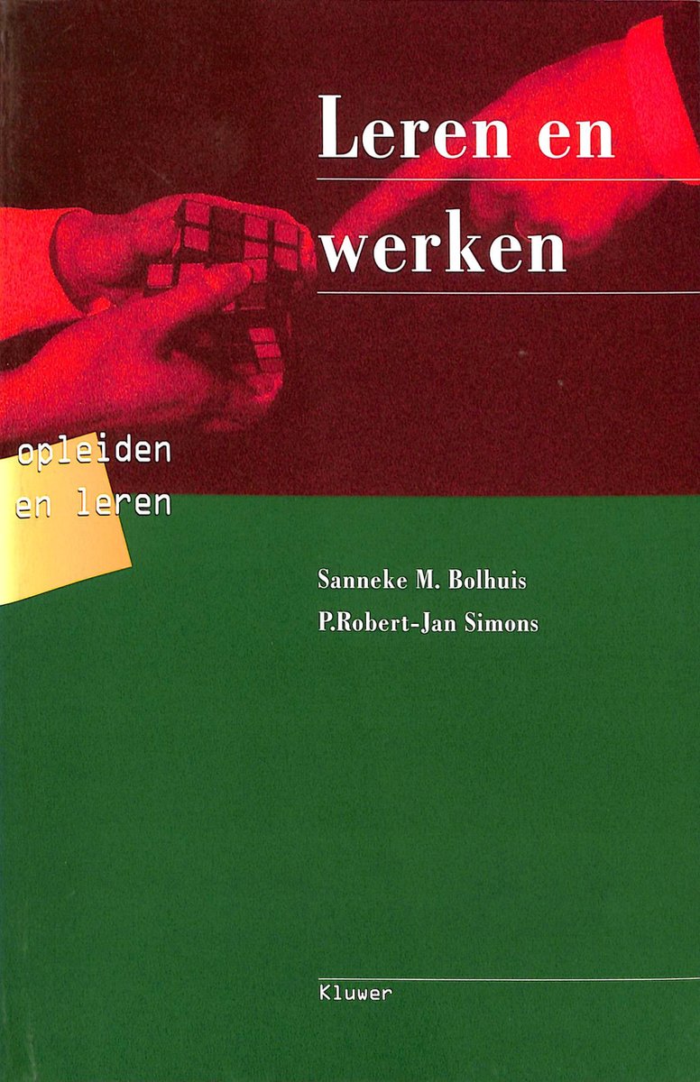 Leren en werken / Opleidingskunde