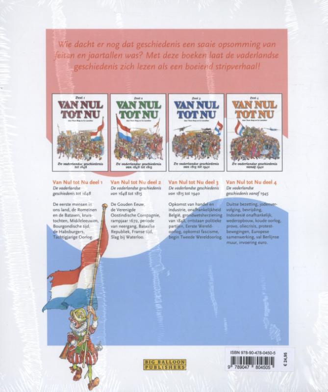 Van Nul tot Nu deel 1 t/m 4 achterkant
