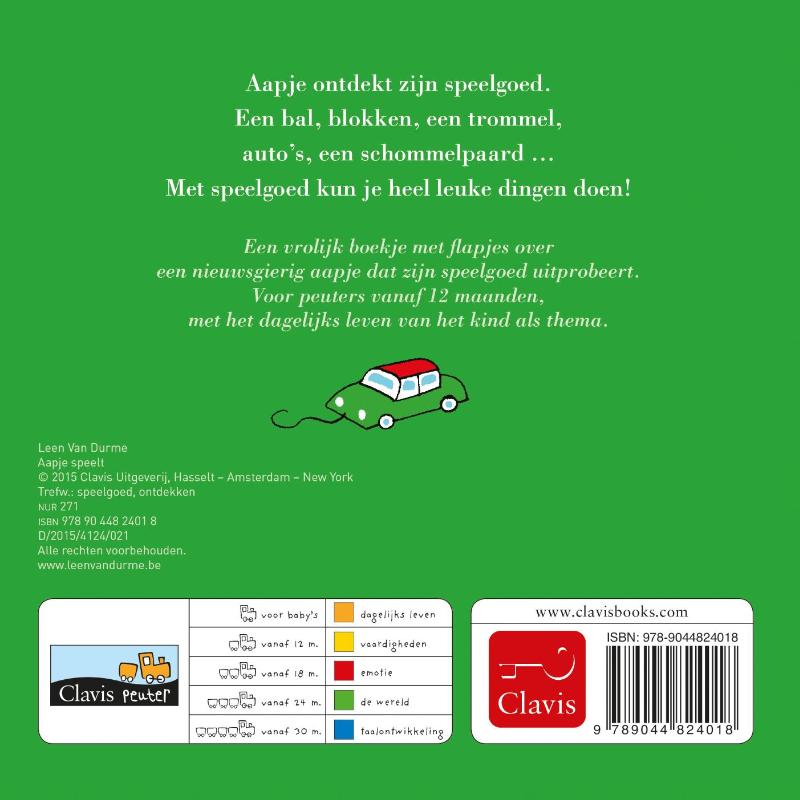 Aapje speelt / Aapje achterkant