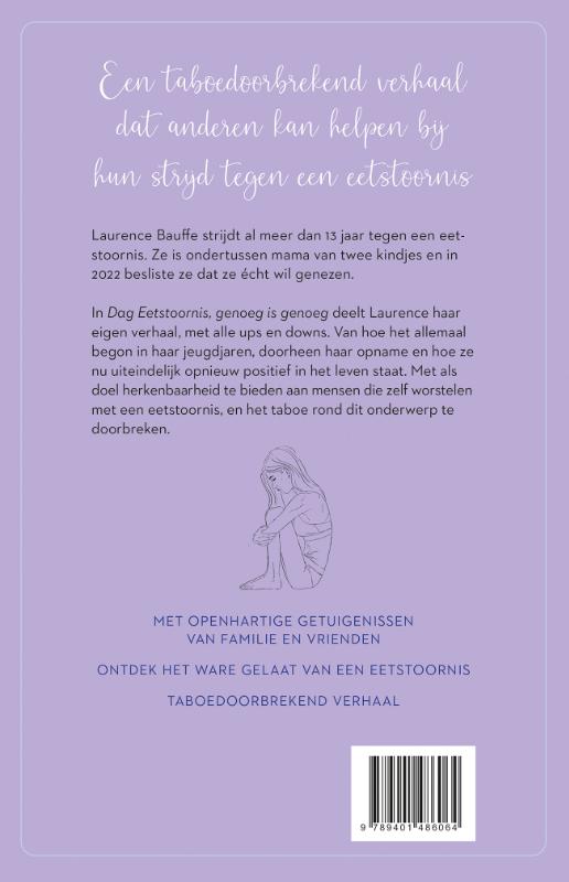 Dag eetstoornis, genoeg is genoeg achterkant