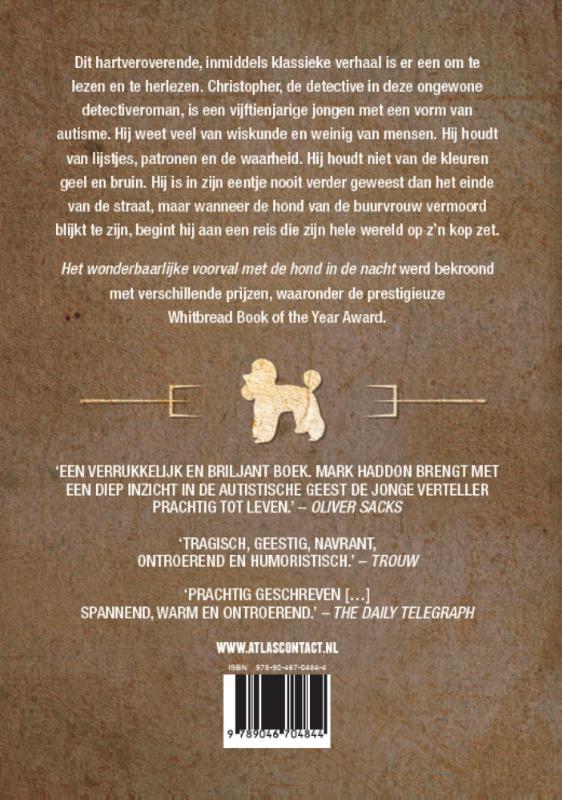 Wonderbaarlijke voorval met de hond in de nacht achterkant