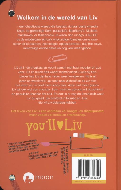 Scenes uit het leven van een chaoot Liv / I love Liv achterkant