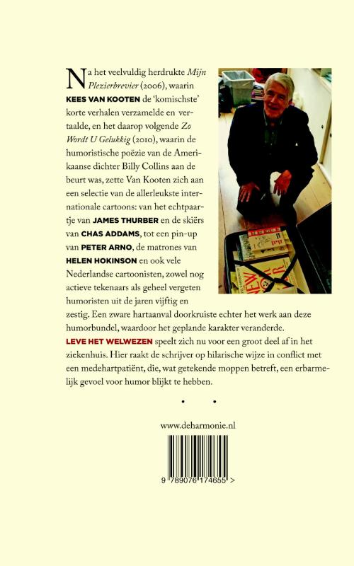 Leve het welwezen achterkant