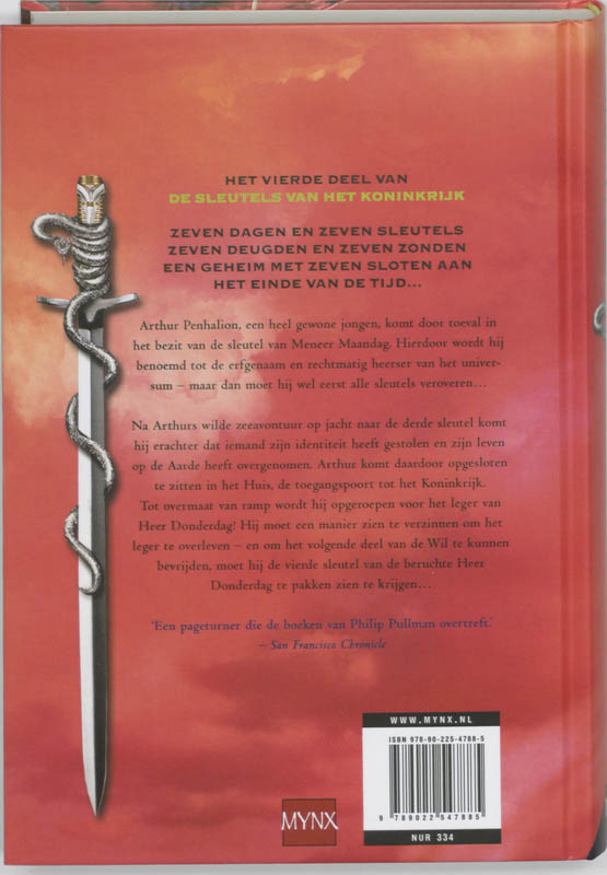 Heer Donderdag / De sleutels van het Koninkrijk / 4 achterkant