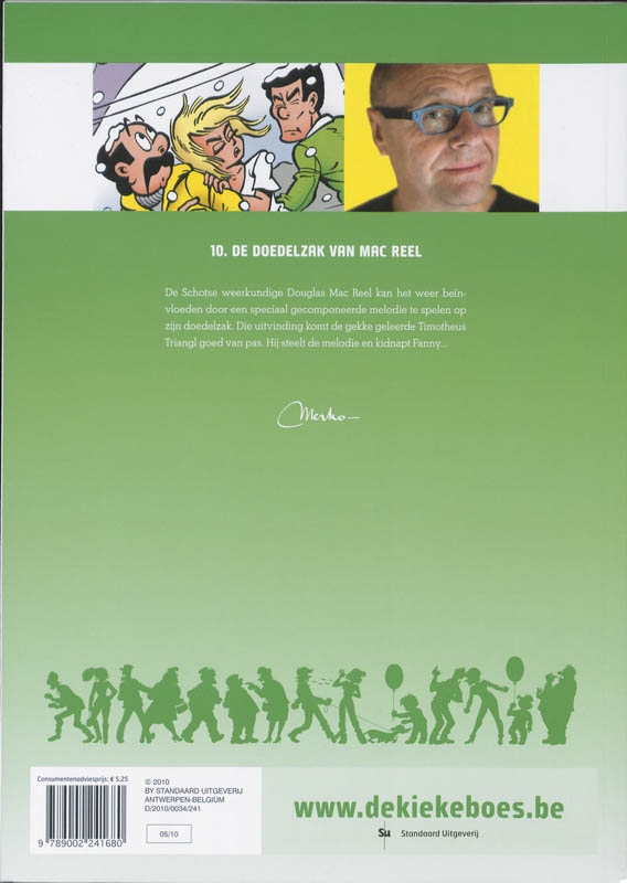 De doedelzak van Mac Reel achterkant