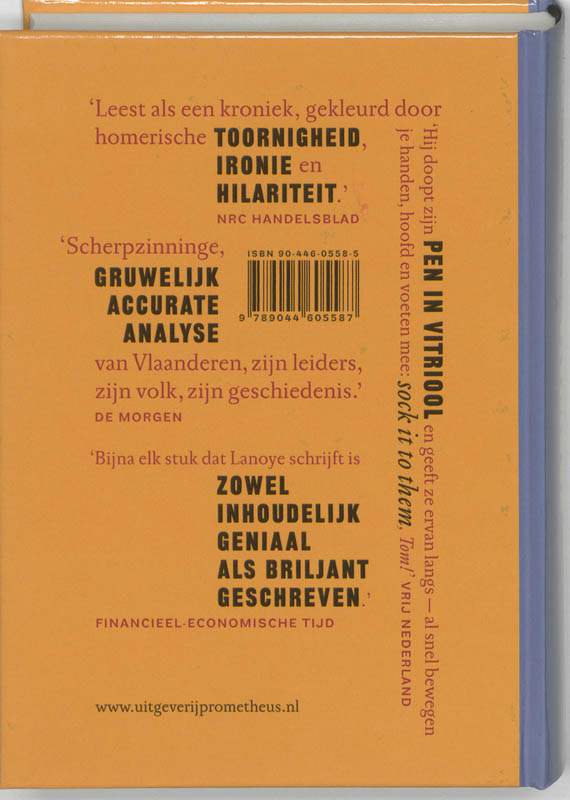 Vitriool Voor Gevorderden achterkant