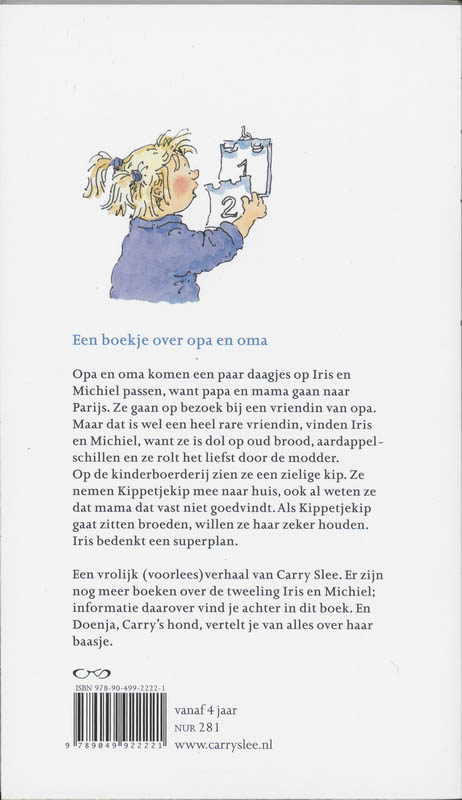 Opa en oma komen logeren achterkant