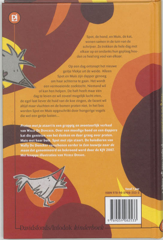 Praten met je staart achterkant