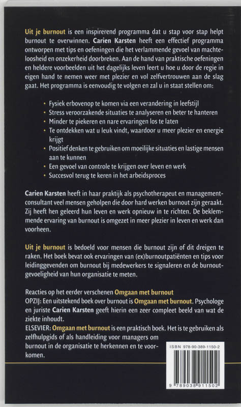 Uit je burn-out achterkant