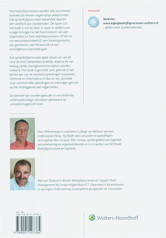 Kijk op bedrijfsprocessen achterkant
