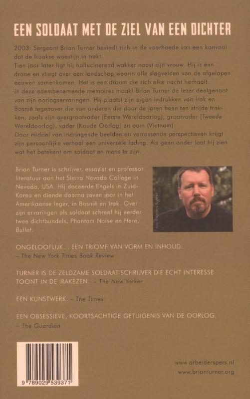 Mijn leven als een vreemd land achterkant