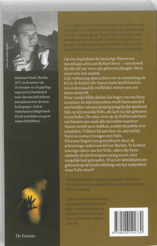 De Wreker achterkant