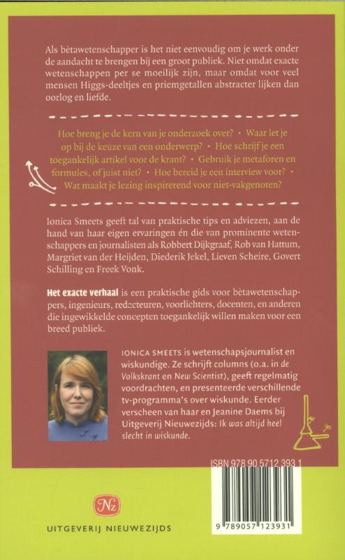 Het exacte verhaal achterkant