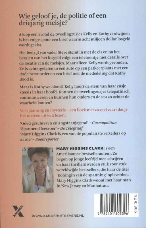 Tweelingzusje achterkant