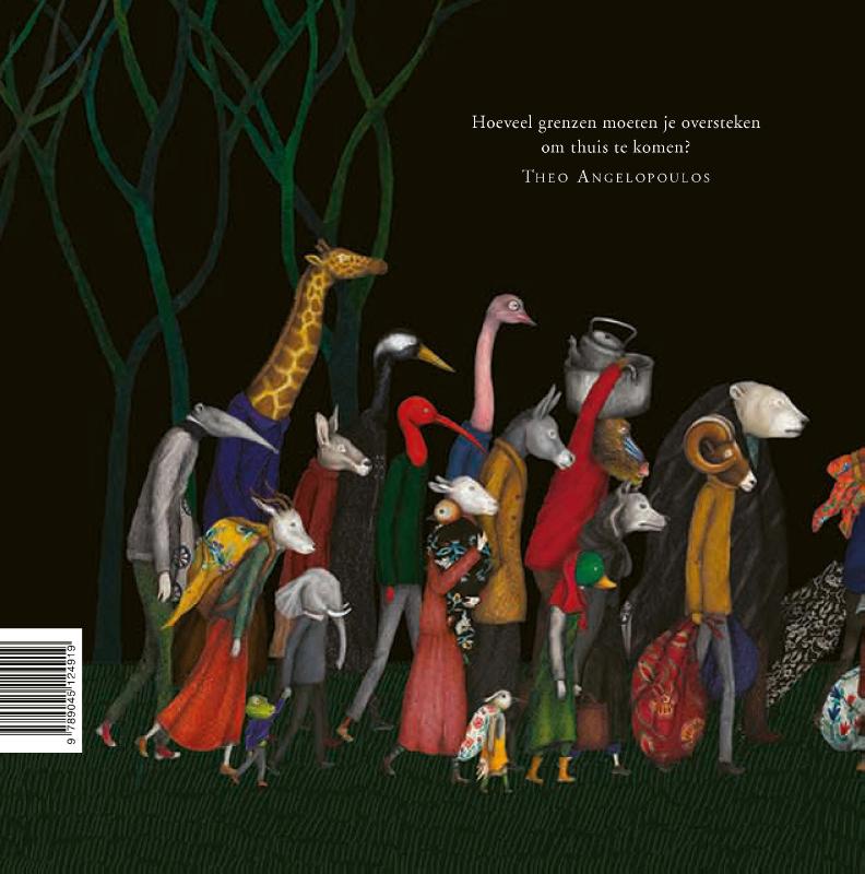 Migranten achterkant