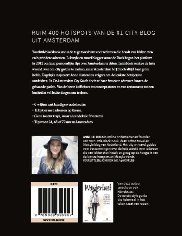 De Amsterdam city guide achterkant