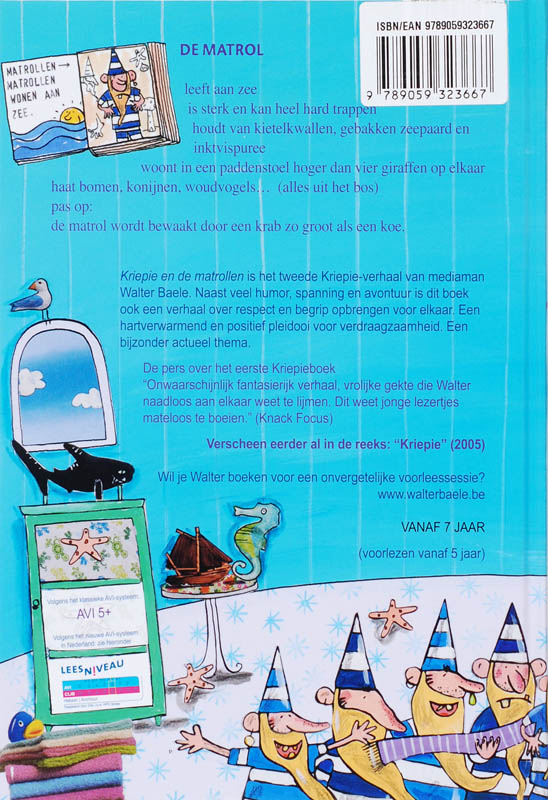 Krepie En De Matrollen achterkant
