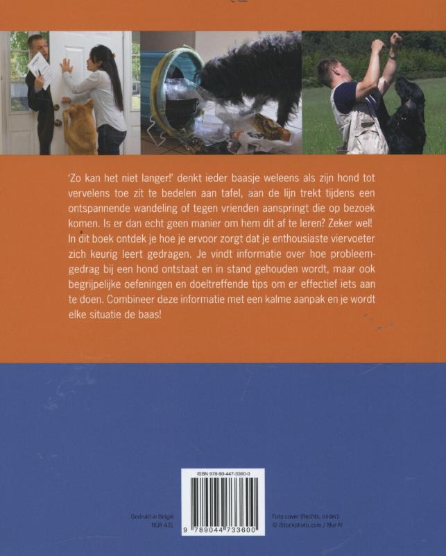 Probleemgedrag bij honden achterkant