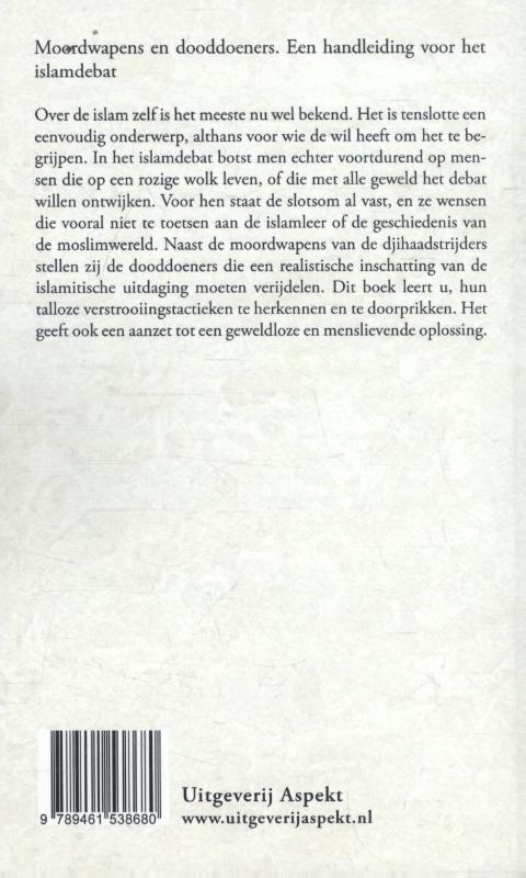 Moordwapen en dooddoeners achterkant