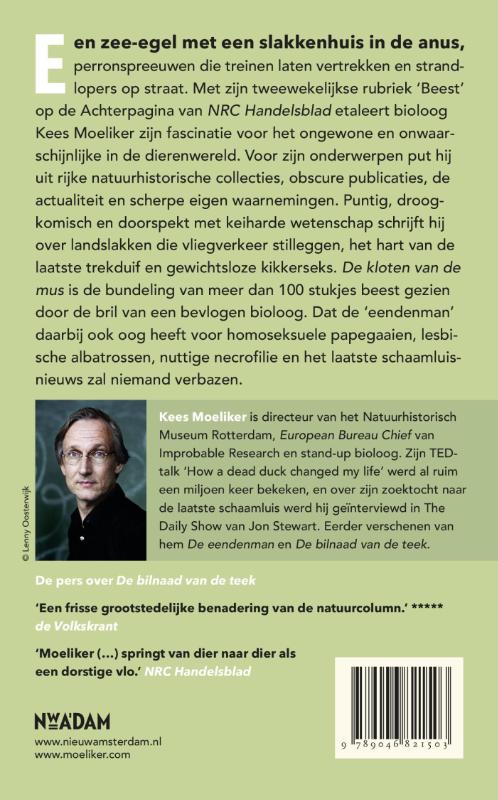 De kloten van de mus achterkant