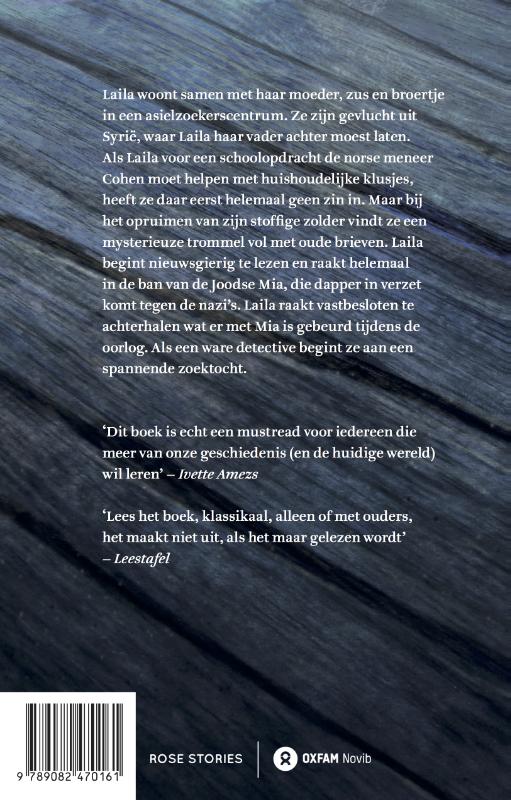 De brieven van Mia achterkant