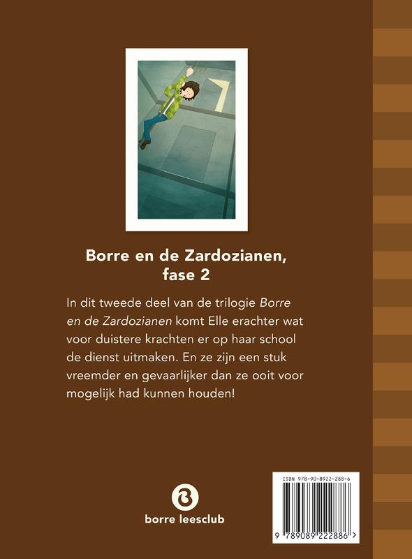 Borre en de Zardozianen / fase 2 / De Gestreepte Boekjes achterkant