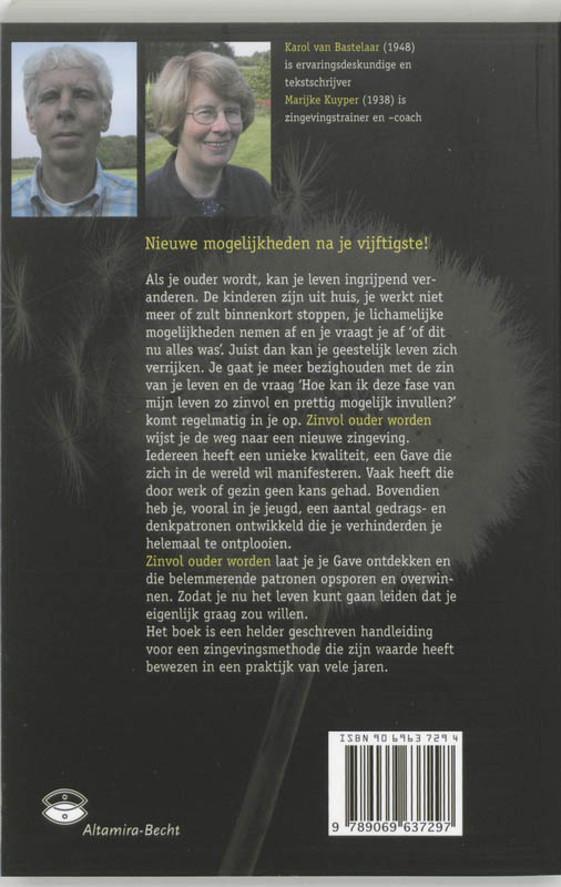 Zinvol Ouder Worden achterkant