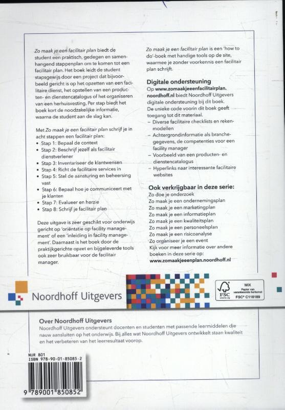 Zo maak je een facilitair plan achterkant