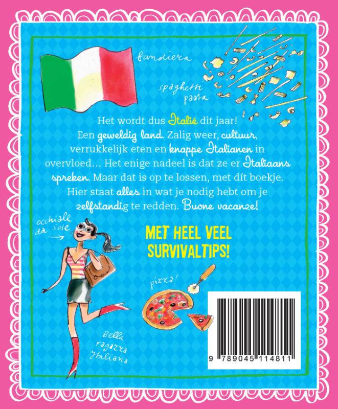 Hoe overleef ik mijn vakantie in Italie? / Hoe overleef ik? achterkant