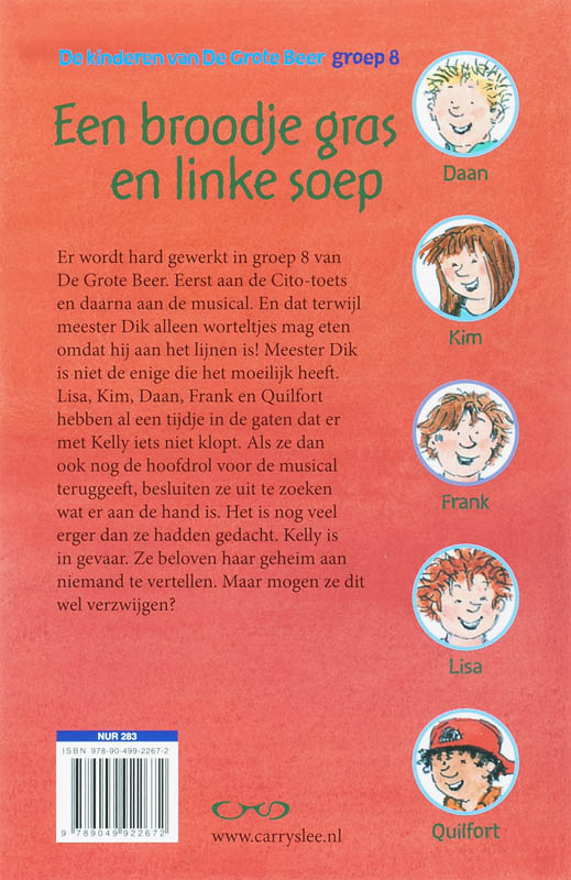 Een broodje gras en linke soep / De kinderen van De grote beer / 8 achterkant