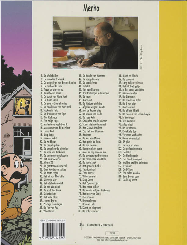 Vrolijke vrolijke vrienden achterkant