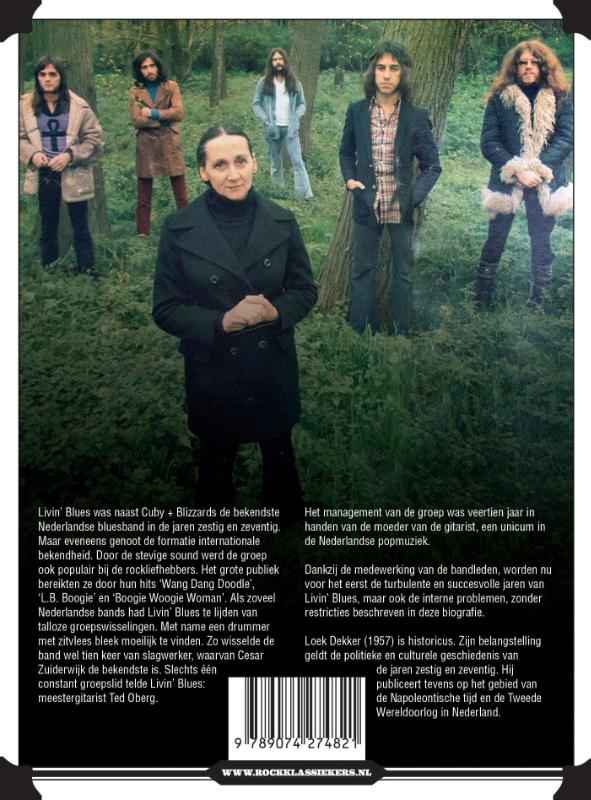 Rock Klassiekers  -   Livin' Blues achterkant