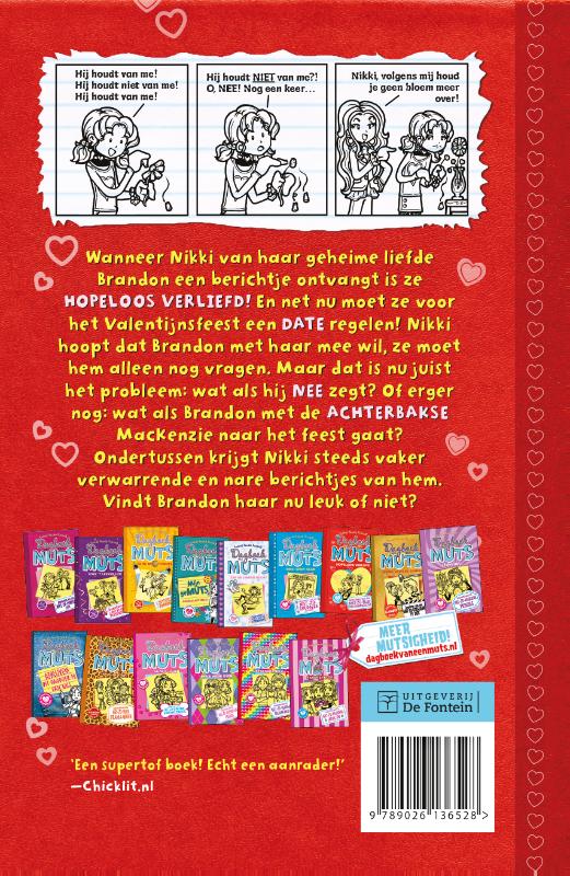 Hopeloos verliefd / Dagboek van een muts / 6 achterkant