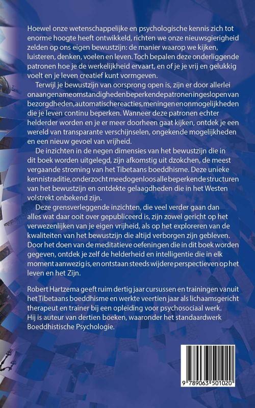 Dimensies van bewustzijn achterkant