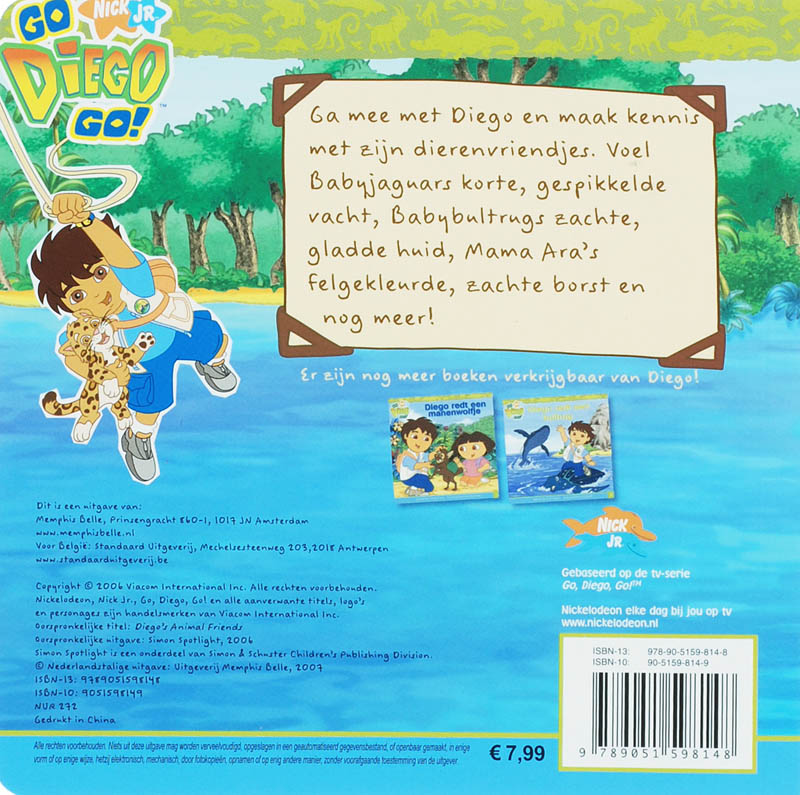 Diego'S Dierenvriendjes achterkant