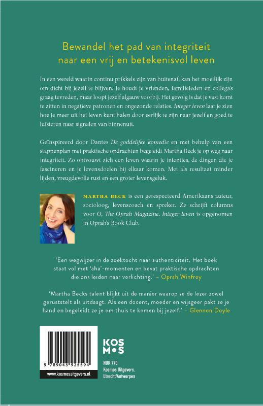 Integer leven achterkant