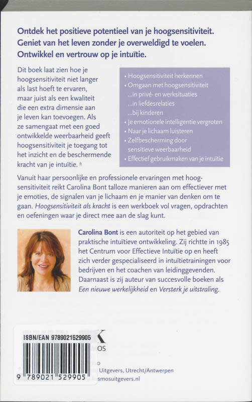 Hoogsensitiviteit als kracht achterkant