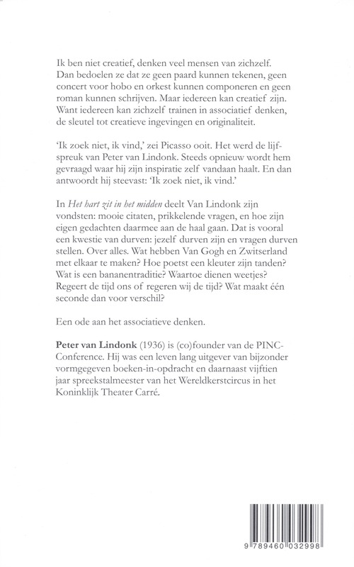 Het Hart Zit In Het Midden achterkant