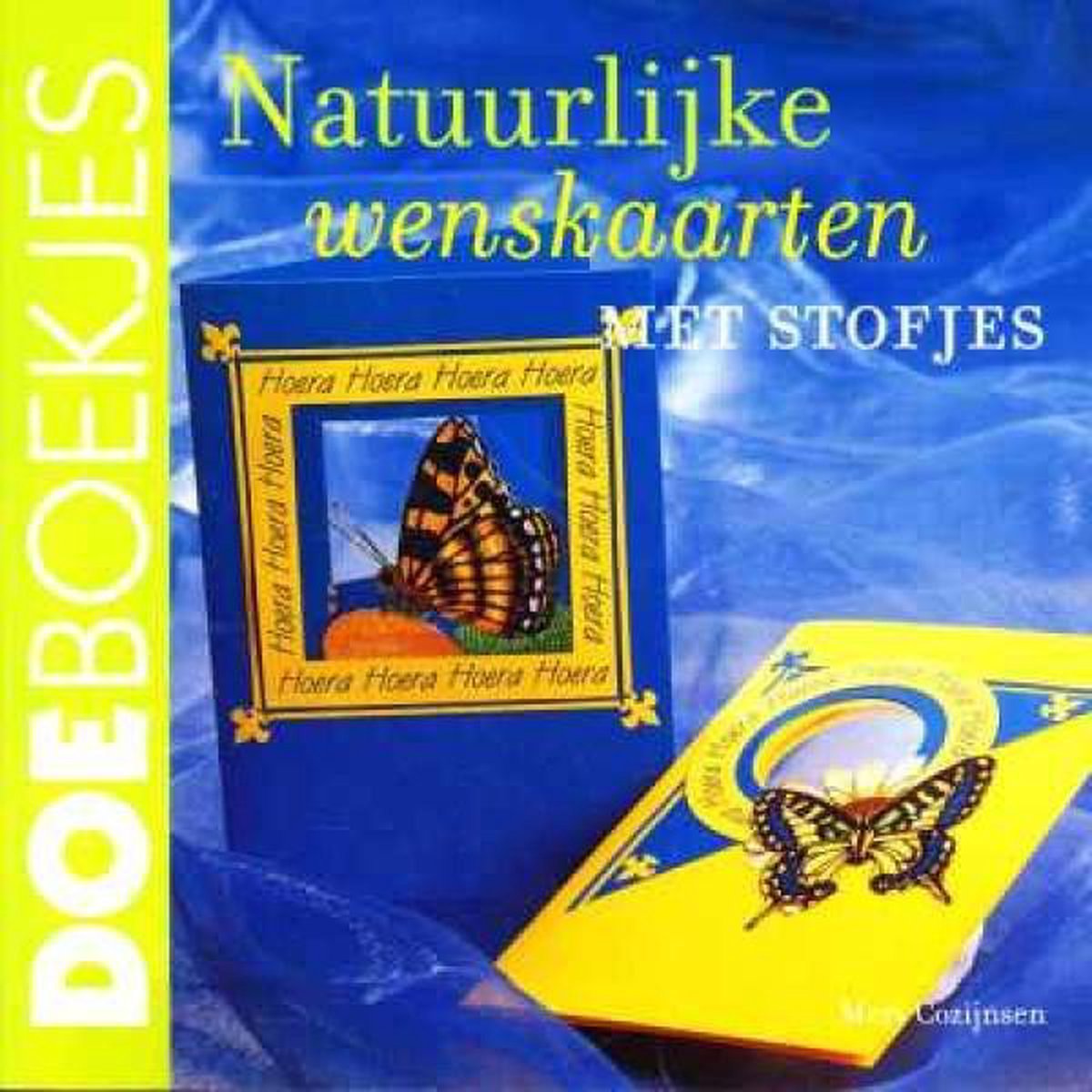 Natuurlijke kaarten met stofjes / Doeboekjes