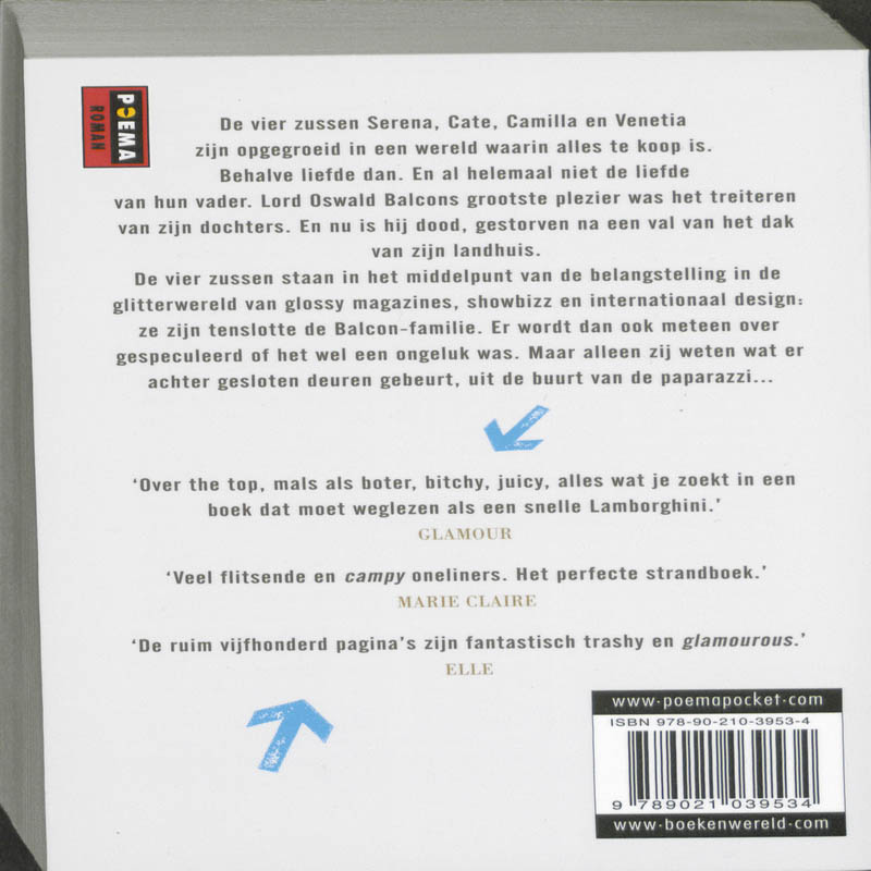 De Glamour Code achterkant