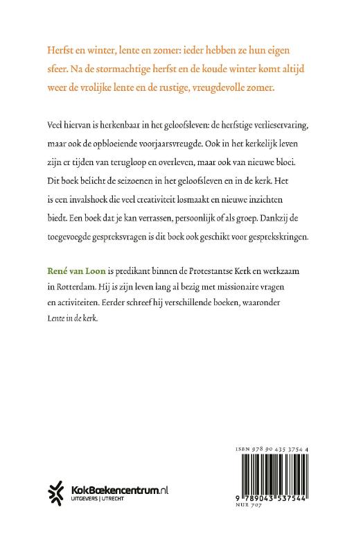 Geloven in seizoenen achterkant