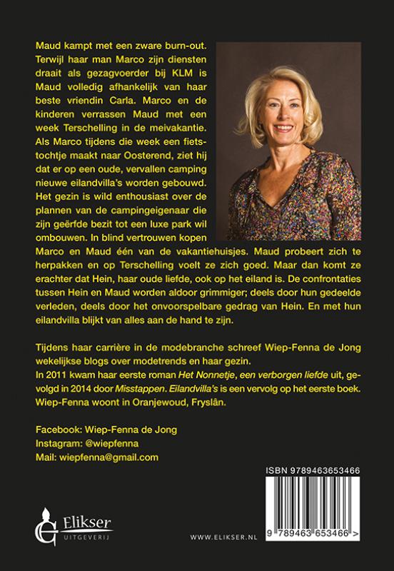 Eilandvilla's achterkant