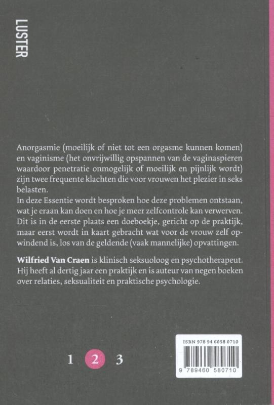 De essentie Seks zonder stress voor vrouwen / De essentie achterkant