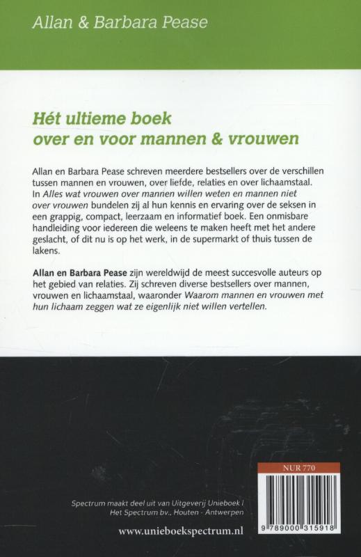 Alles wat vrouwen willen weten over mannen achterkant