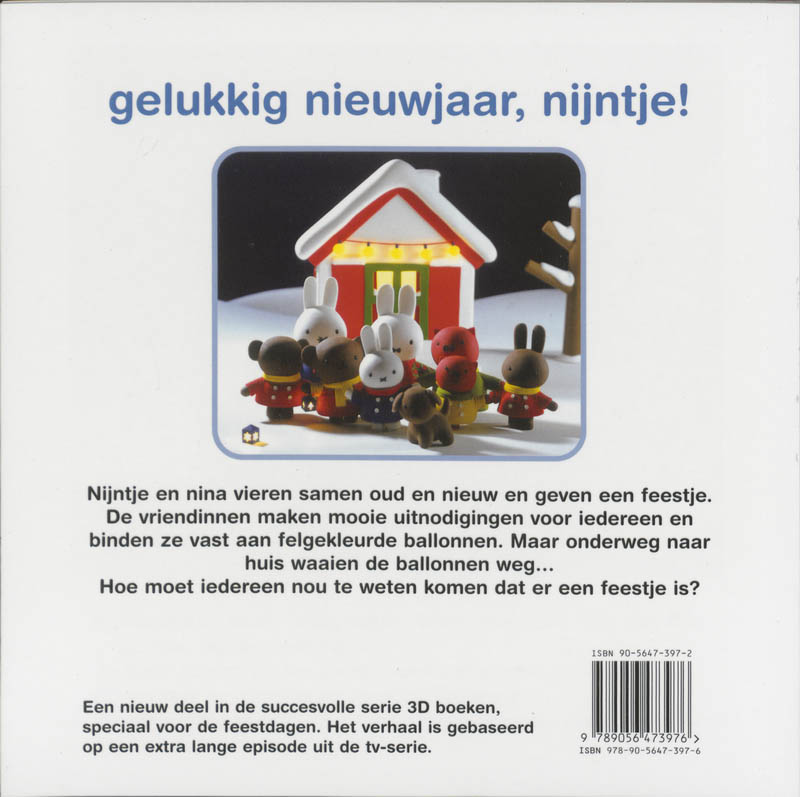 Gelukkig Nieuwjaar, Nijntje! achterkant