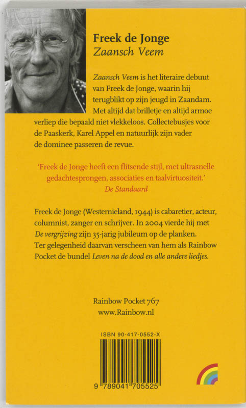 Zaansch Veem / Rainbow pocketboeken / 767 achterkant
