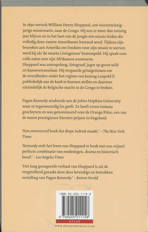 De Zwarte Livingstone, Een Waar Gebeurd Avonturenverhaal In Het Congo Van De Negentiende Eeuw achterkant