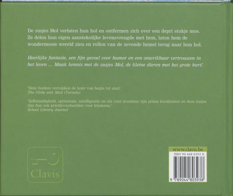 De Zusjes Mol En Het Stukje Mos achterkant