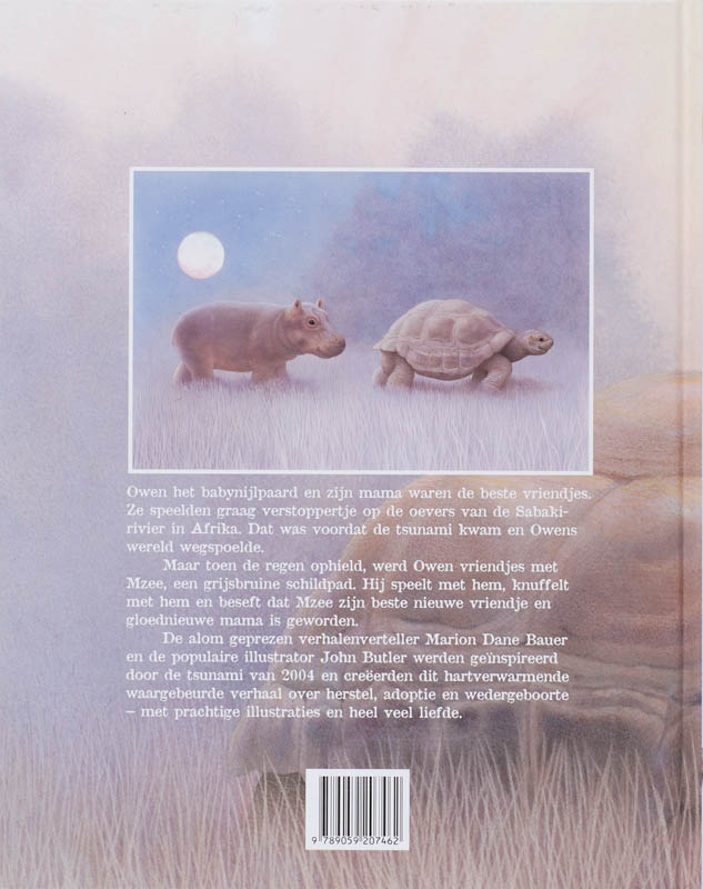 Een Mama Voor Owen Het Nijlpaard achterkant